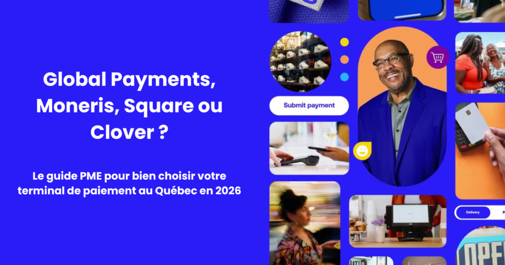 Global Payments, Moneris, Square ou Clover quel système de paiement choisir pour votre PME au Québec geasy pay global payment